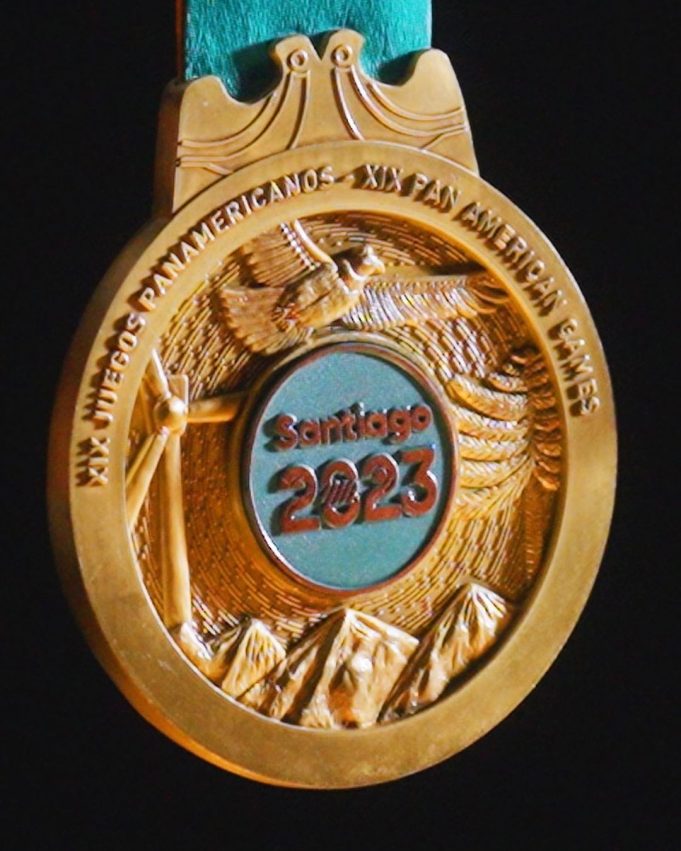Santiago 2023 medal