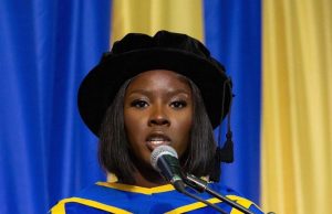Olympic Sprinter Shericka Jackson Receives Honorary Doctorate from UTech