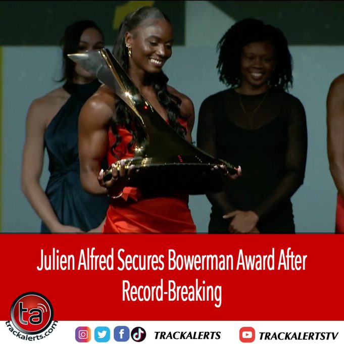Sprinting to the Top: Julien Alfred Captures Coveted Bowerman Award