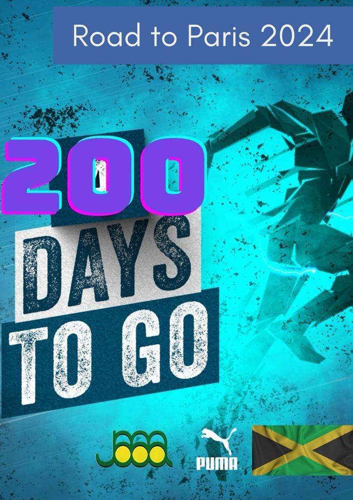 200 Days Out: Jamaica's Paris 2024 Olympic Journey from 1948 to Paris 2024