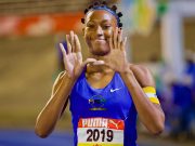 Hydel High's Alliah Baker shone bright, securing four gold medals, at Champs 2024