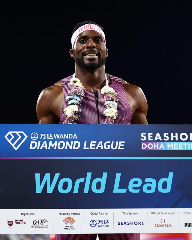 Kenny Bednarek Dominates Doha Diamond League with Record-Breaking Run